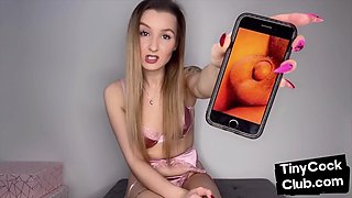 Pathetic tiny knob incel mocked