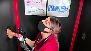 Kittybegood - Mistress Kbg - Sperm Donation Gloryhole Nurse