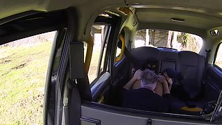 a little tease in the taxi