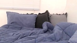 Korean amazing camgirl plays with her tits
