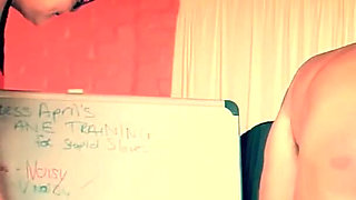 Dominatrix Mistress April - Cane Training Day 1