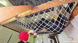 Hammock Goddess Worship Part 1 - POV Toe Sucking and Slave Tongue Service Under My Feet