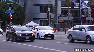 Booty blonde loves feeling dicks deep inside her asshole