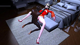 Virtual Reality Temptation: Curves Divine - 3D Animation Hentai