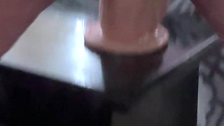 Kerrieanna Riding the Monster Dildo