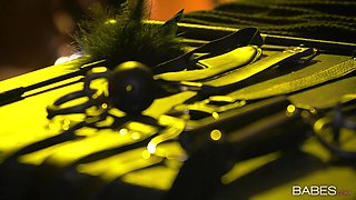 Lustful harlot mind-boggling BDSM sex scene