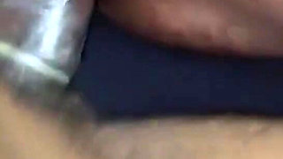 The Banana Came to My House for Home Delivery and I Deliver Her Creamy Wet Pussy on My Bed