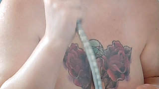 I wanted a hot shower after fucking.