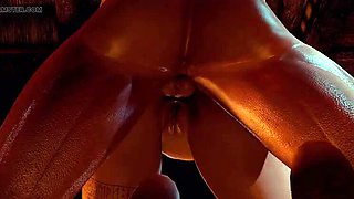 Elf StepMom Anal Sex - 3D Hentai Episode 2 with Big Natural Tits & Creampie