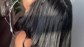 I'm eating the big cock and drooling everywhere -amateur couple- nysdel