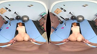 Ruiva Gostosa Vr hardcore - Pov sex with busty redhead
