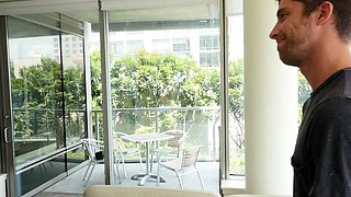 Extreme amateur pov blowjob with brunette babe