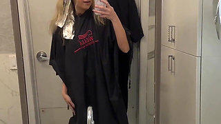 Hair Day for Goddess, so Ofc I Had to Film a Pee Video!! Disclaimer