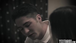 Curvy big tits teen stepsister fuck wimp