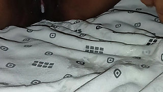 Sexy sister-in-law with big cucumber