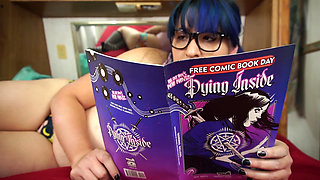 Nerdy Girl Will Do Anything for Those Cards