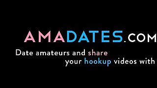 Angry Amateur Babe: A Mouthful of Cum?