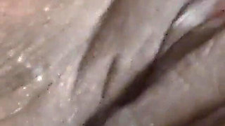Pleasuring My Pussy with Big Dildo and Clit Vibrator
