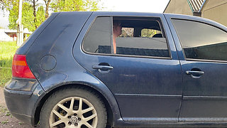 Backseat Tease: Jumping for Your Pleasure