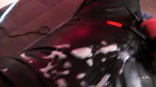 Electro Stimulation: Hands-Free Cum in a Catsuit