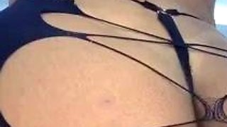 Big boob brunette masturbates on webcam