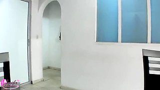 Horny Employee Gets a Creampie From Her Boss and Leaves Full of Milk