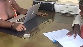 Real Estate Agent and Her Client