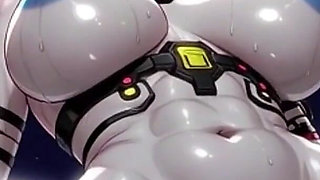 93. My Alien Girlfriend Sexy Pose (ai Animation)