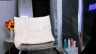 Small titted teen from EU masturbating