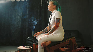 Smoker with Dirty Soles 4K