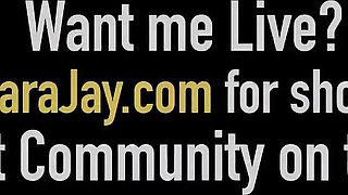 Sara's big tits scene