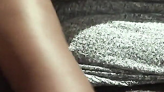 Riding Big Dildo Pounding My Black Pussy Cumming Hard