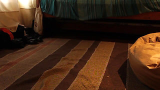 Rainy Days, Pink Hair Girlfriend Keeps Asking Me to Fuck Her All Over the House. Real Romantic Sex