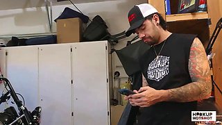 Sasha tatcha gets facefucked in a sloppy hookup!