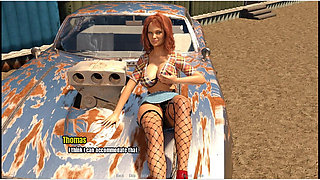 Grandma's House Gameplay MILF Fucked on the Car