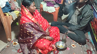 Indian desi wife ke sath Daru Piya