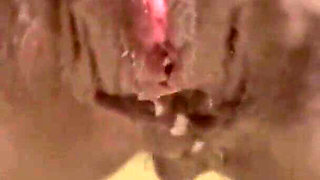 In the Bath Rubbing Spreading My Big Pussy