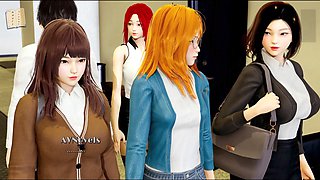 My ultimate fantasy adventure with hot blondes and big booties