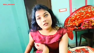 Desi Stepsister Mili Bhabi Fucked Hard in Village - Hindi Audio Sex, Tight Pussy Doggy Style