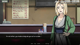 Naruto: Kunoichi Trainer - Virgin Blonde MILF Tsunade with Perfect Body Has Her First Sex Outdoor Underwater with an 18yo Boy