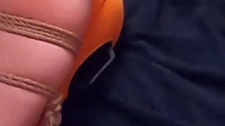 BDSM Second Time Bondage Shibari Girl Spanked and Whipped!!!