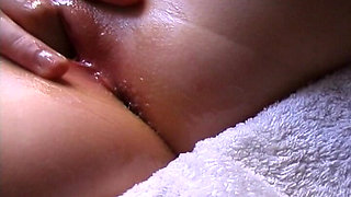This Cute German Babe Plays with Her Pussy in Close up Session