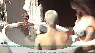 Awam Sophia and Amber - Arousing Moments While Caring for the Elderly - Part 2