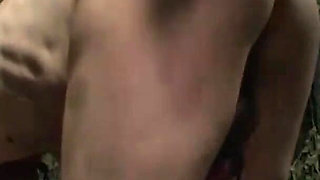 MILF fucks old man with strapon