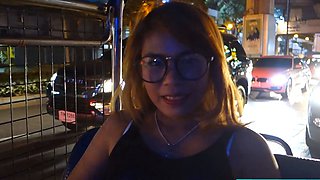 Thai teen girl picked up by horny Farang