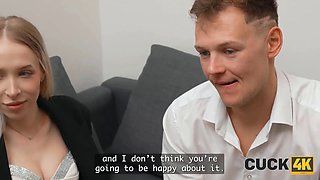 Cuck4k. she won the role of the main bitch and cheater