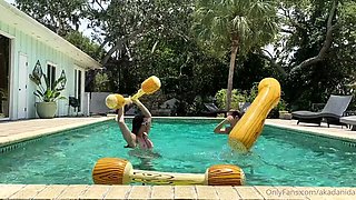Brunette lesbian teens masturbating