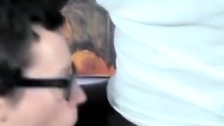 Shelly's Interracial Blowjob Adventure