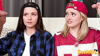 Curvy video with voluptuous Jesse Pony and Serena Hill from Daughter Swap