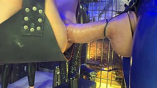 MissErinia - The Mistresses Fuck The Slave On The Swing